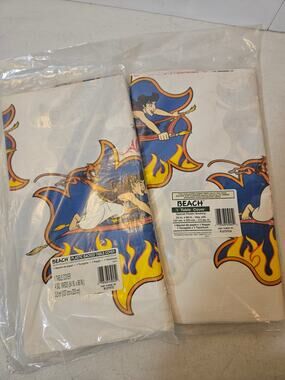 Vintage Disney Aladdin Paper Tablecloths Set of Two New Old Stock Sealed